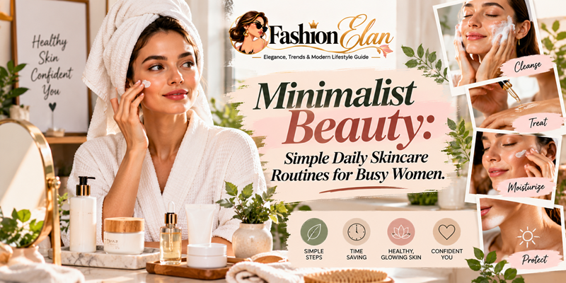 Minimalist Beauty Simple Daily Skincare Routines for Busy Women