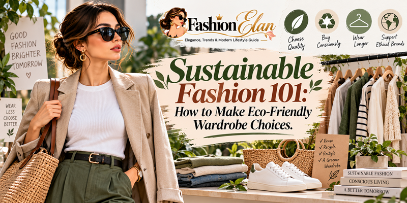 Sustainable Fashion 101 How to Make Eco-Friendly Wardrobe Choices