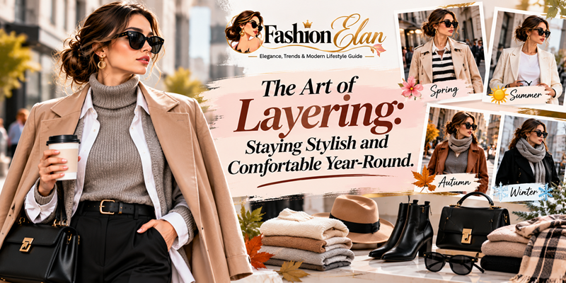 The Art of Layering Staying Stylish and Comfortable Year-Round