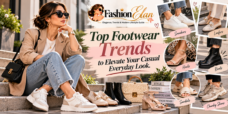 Top Footwear Trends to Elevate Your Casual Everyday Look